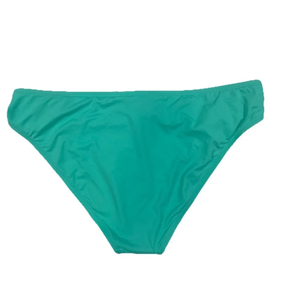 La Blanca Women's Size 14 Seafoam Island Goddess Side Tie Hipster Bikini Swim